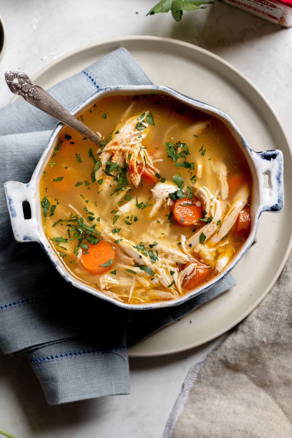 Homemade Nourishing Chicken Soup from Scratch! (Using a Whole Chicken