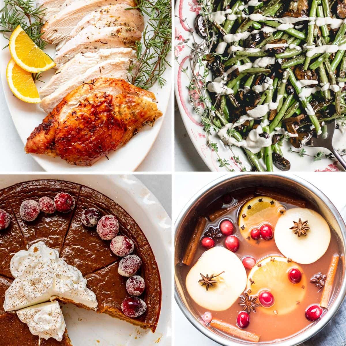 healthy thanksgiving recipes