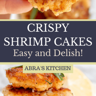 Crispy Shrimp Cakes