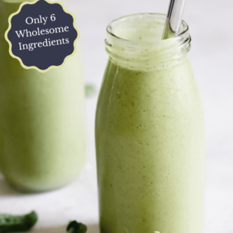 Pin for pinterest best ever green smoothie, banana spinach smoothie