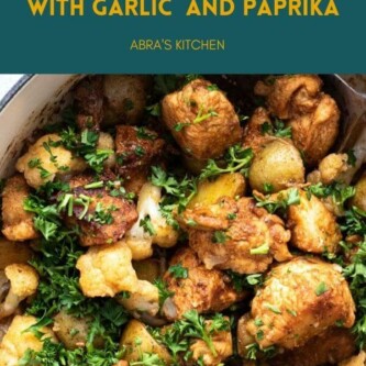pin for paprika chicken and potatoes