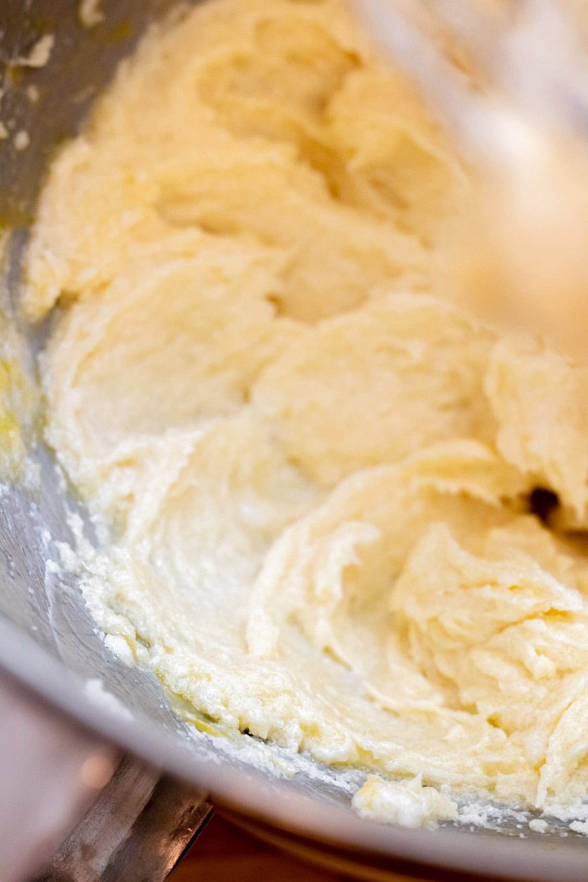 creaming butter and sugar