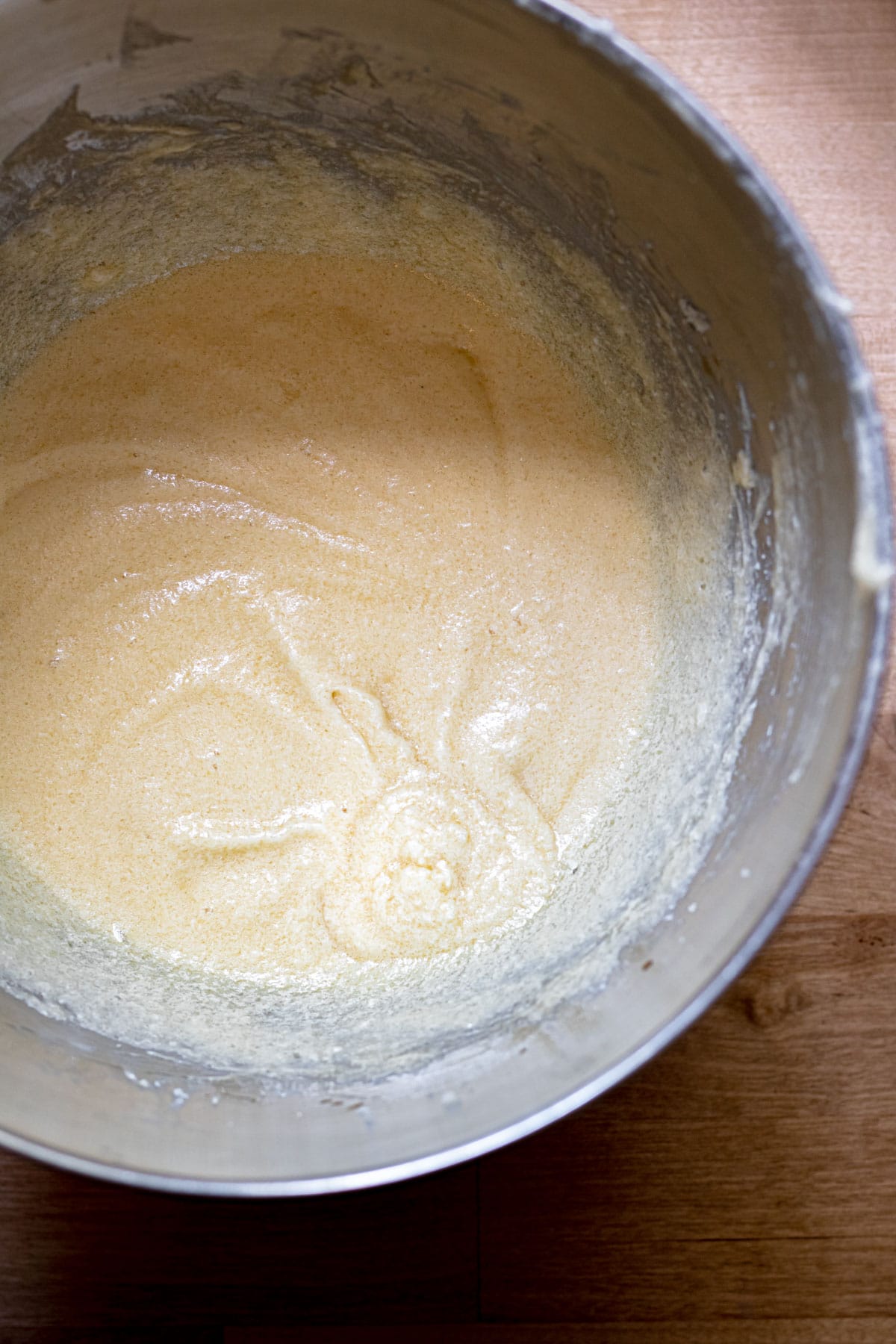 gluten free pound cake batter