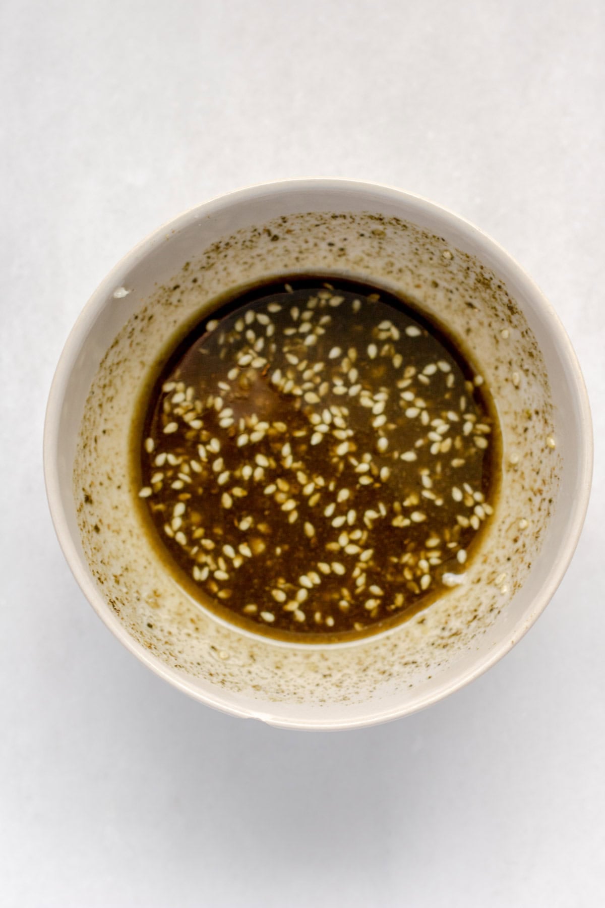 a bowl of za'atar spice for chicken