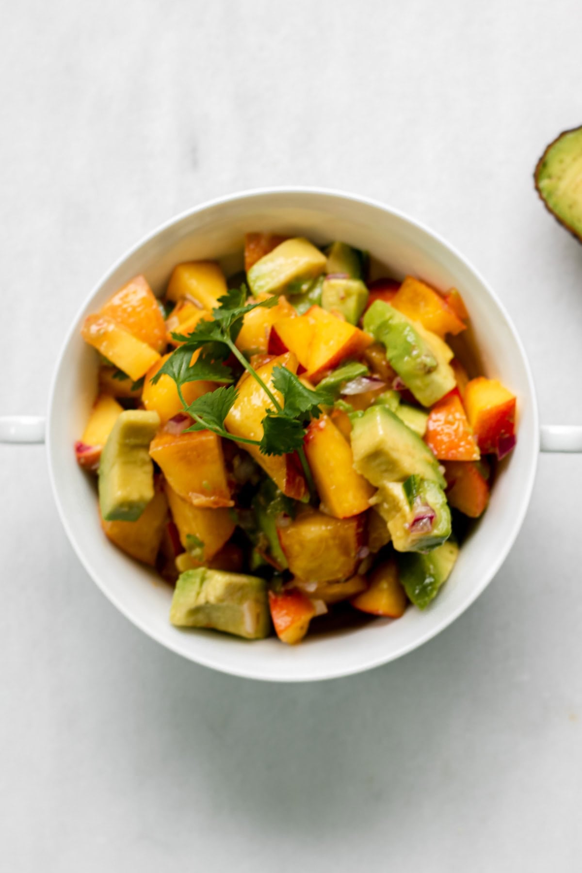 peach salsa