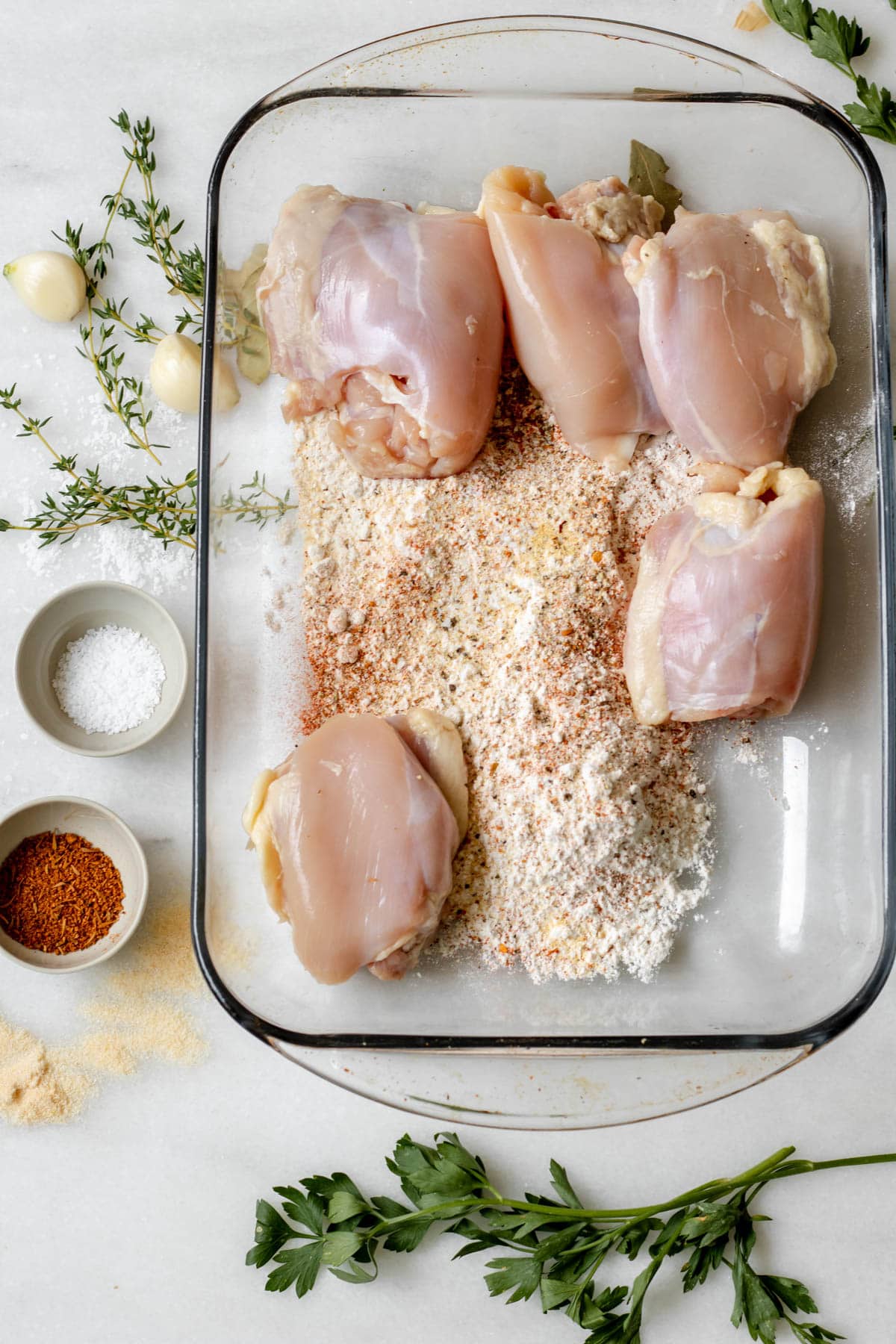 seasoning chicken thighs