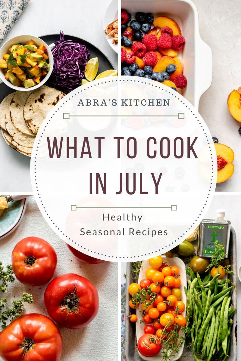 what to cook in july