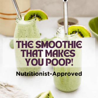 Tropical Kiwi Smoothie - the smoothie that makes you poop