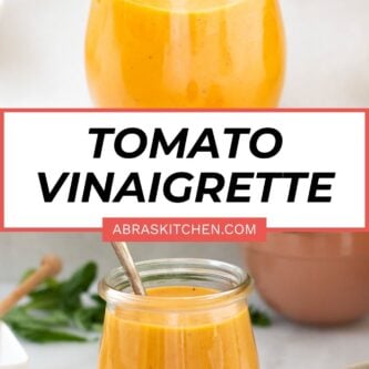 tomato vinaigrette