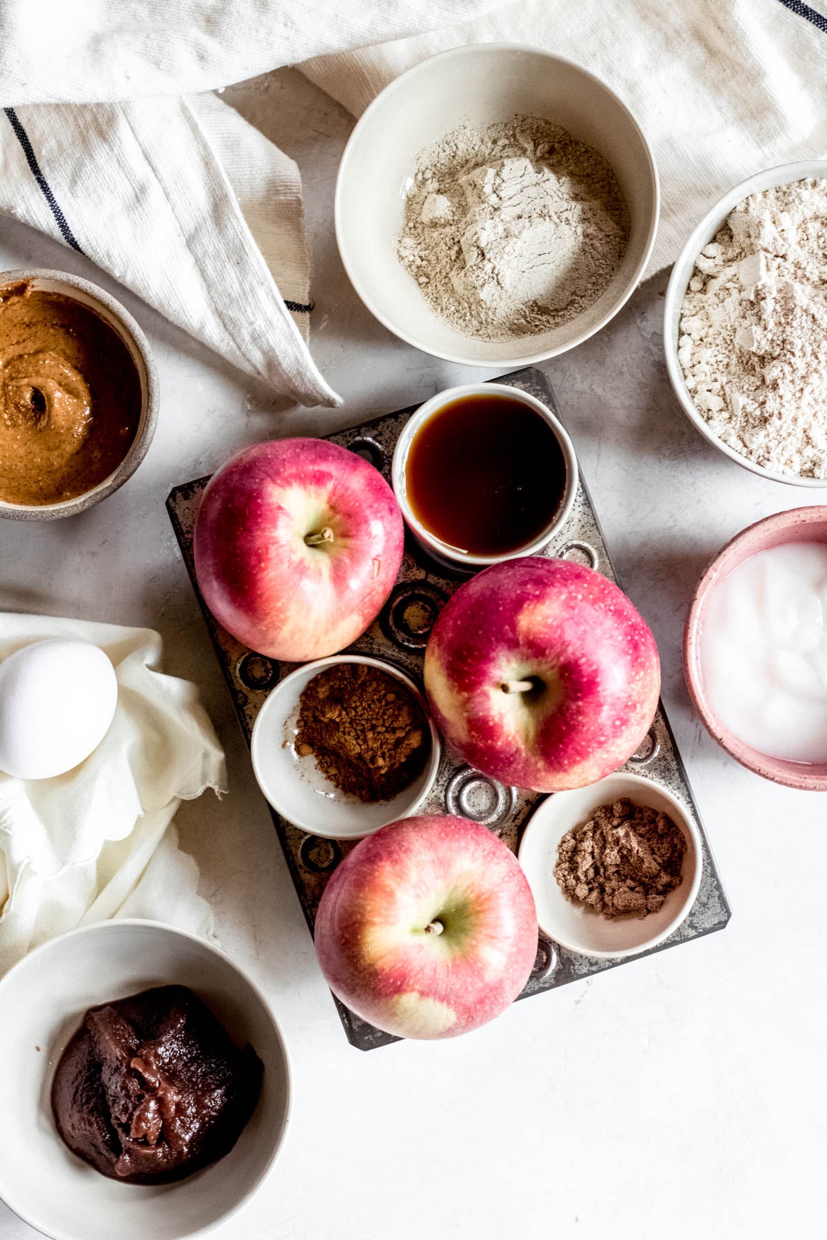 gluten-free apple spice muffins