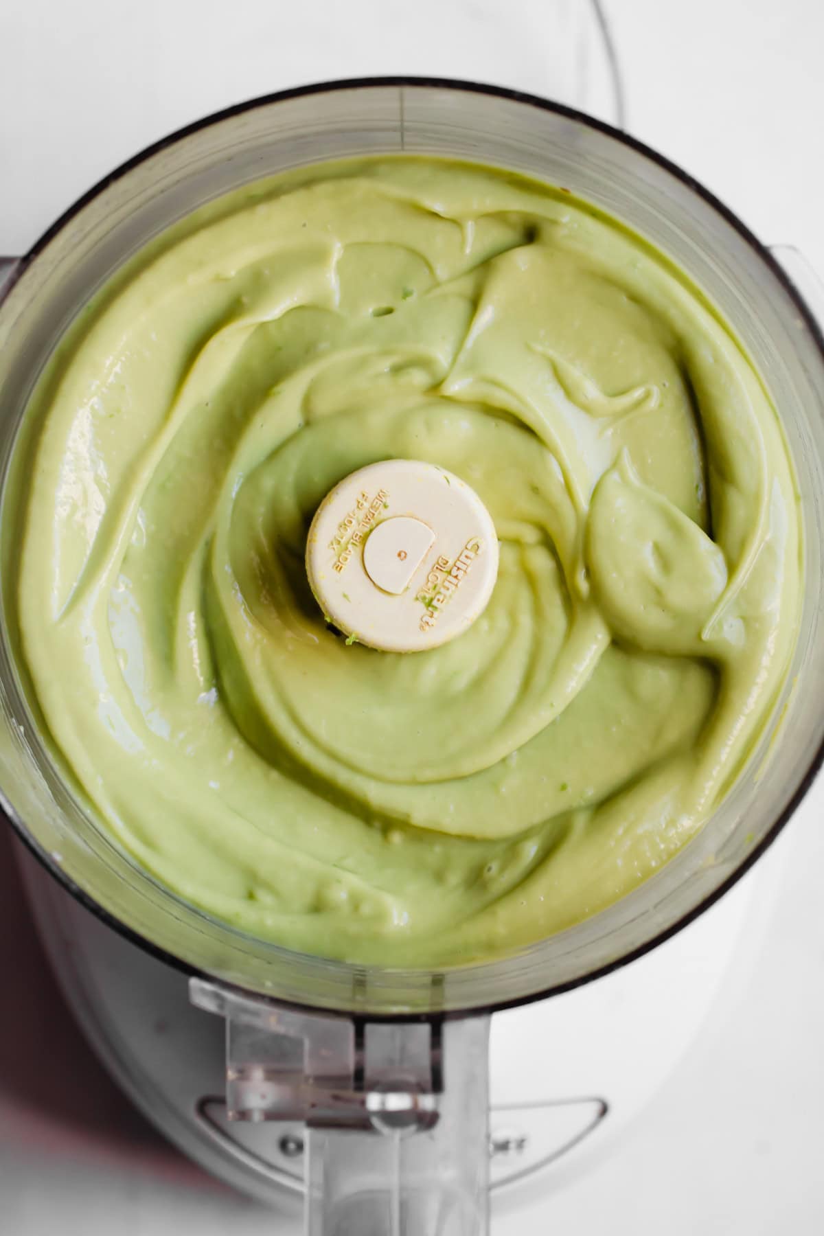 blended ingredients for the pie filling