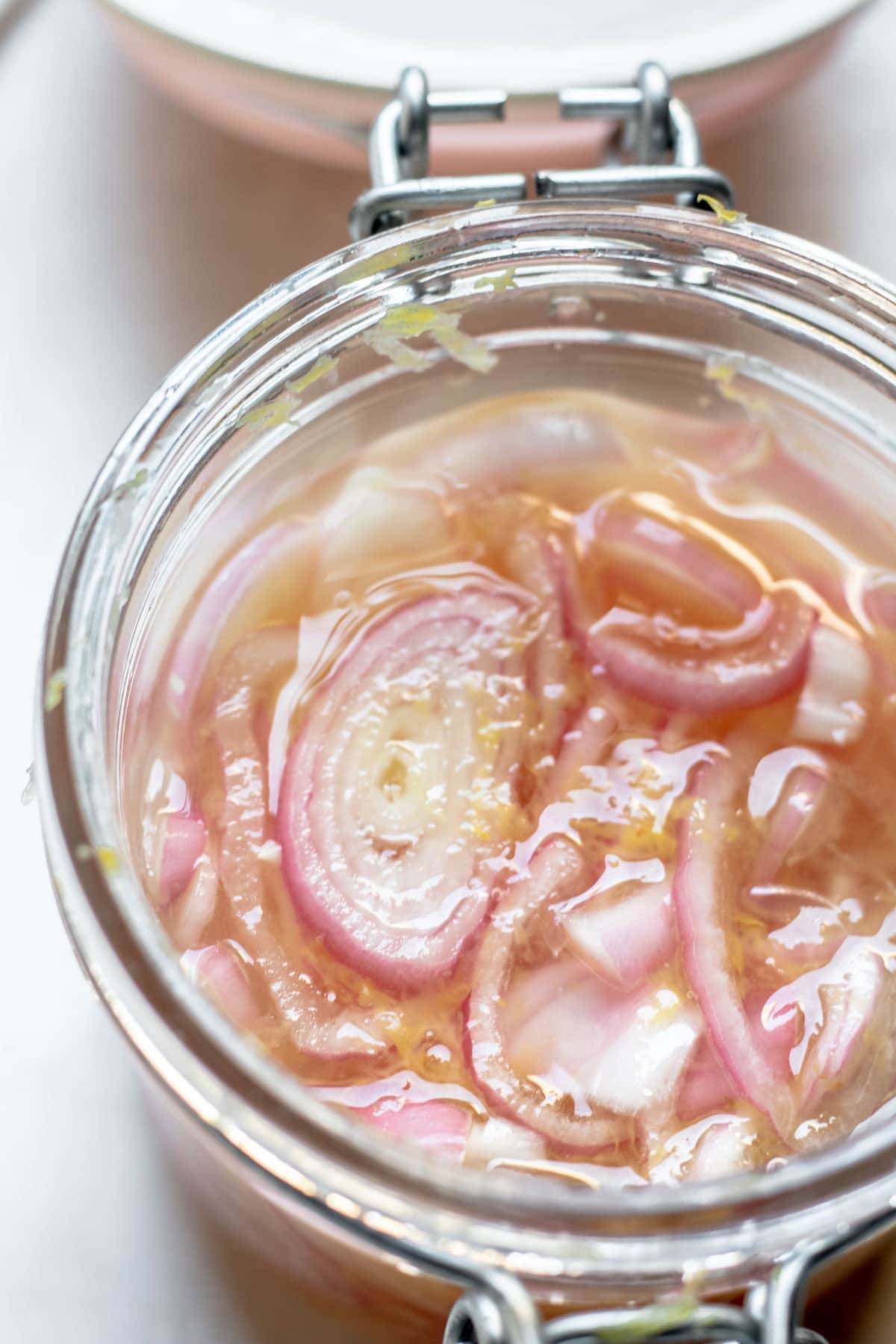 lemon pickled shallots