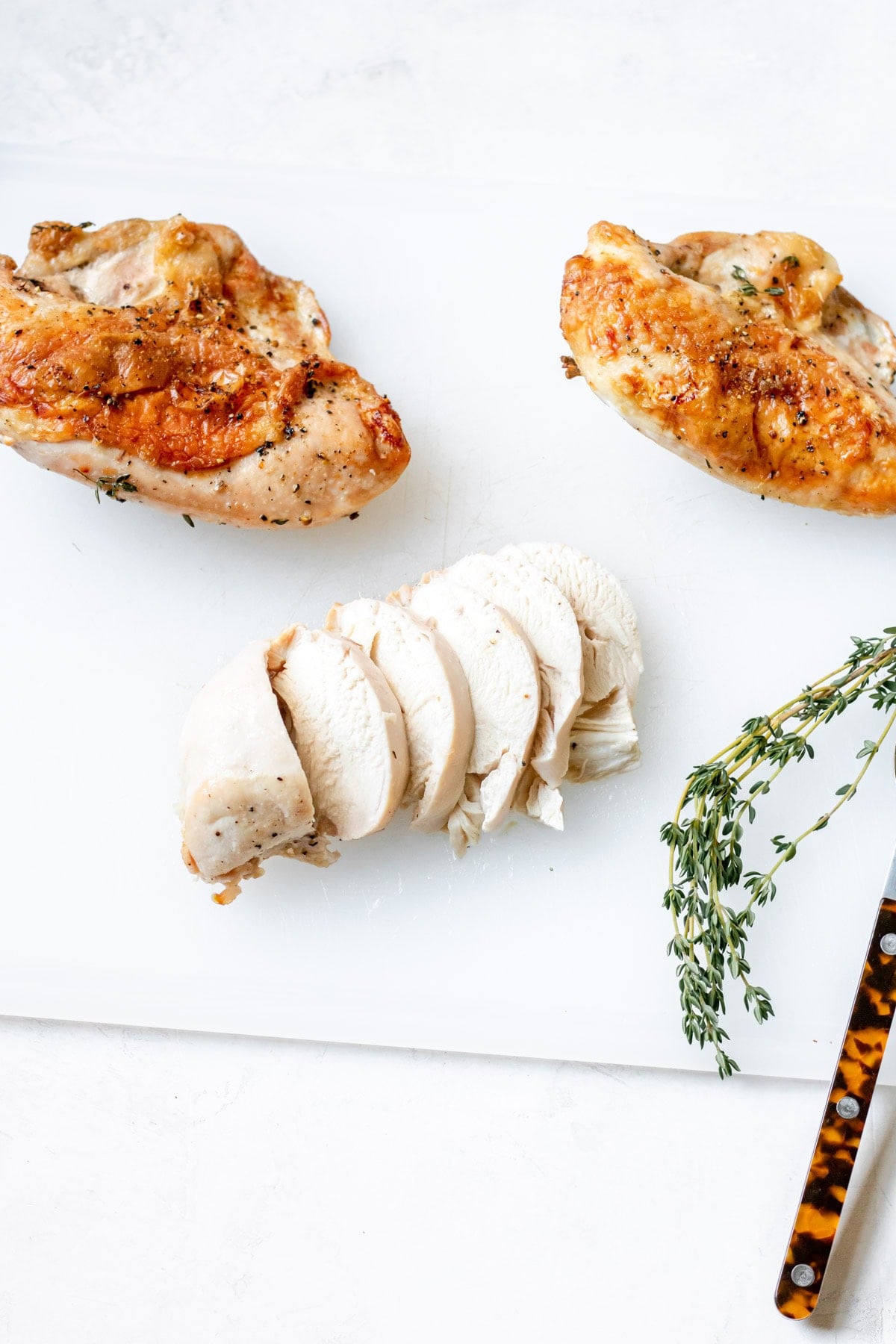 sliced Roasted Split Chicken Breast