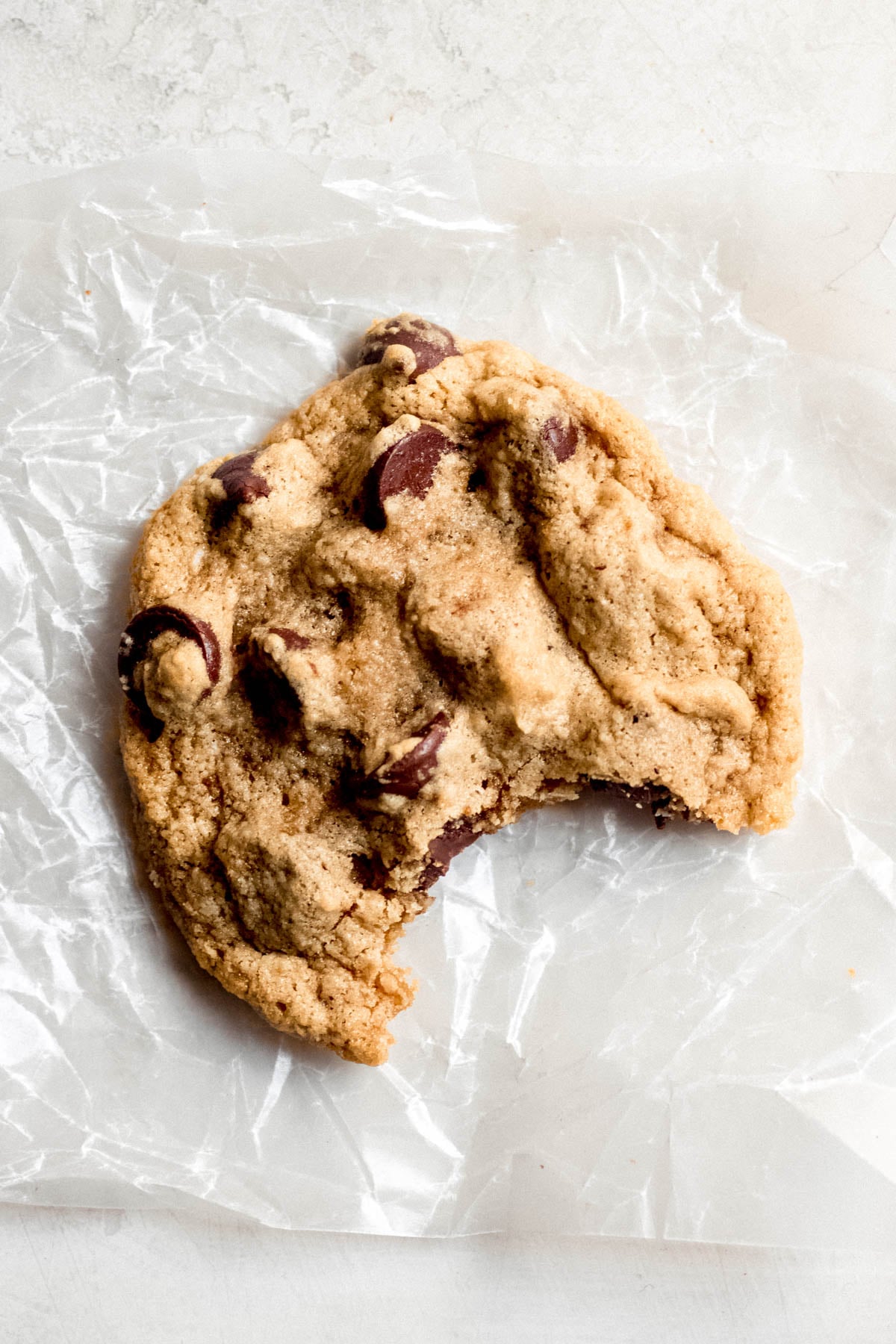 a single almond flour cookie