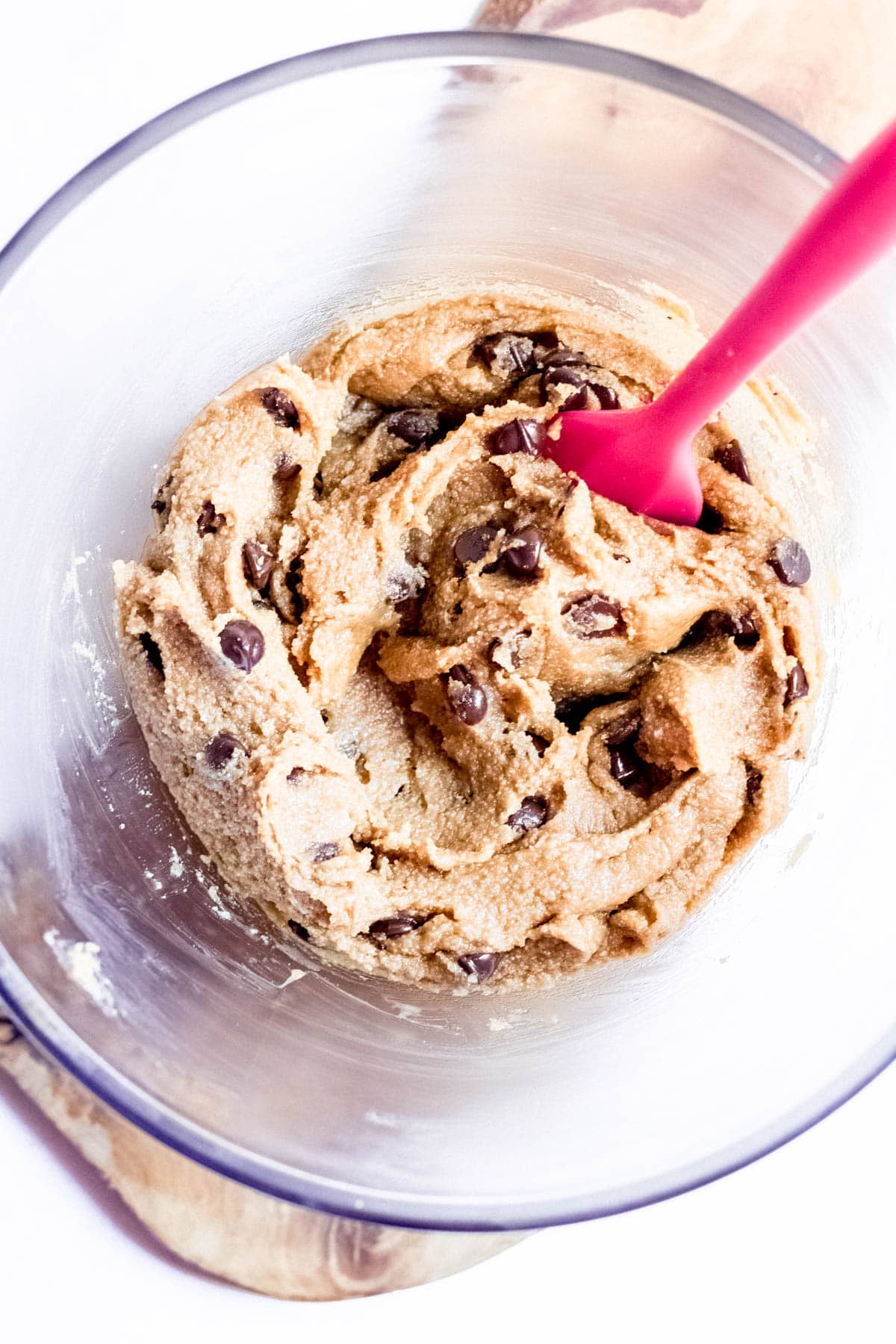 cookie dough in a bowl