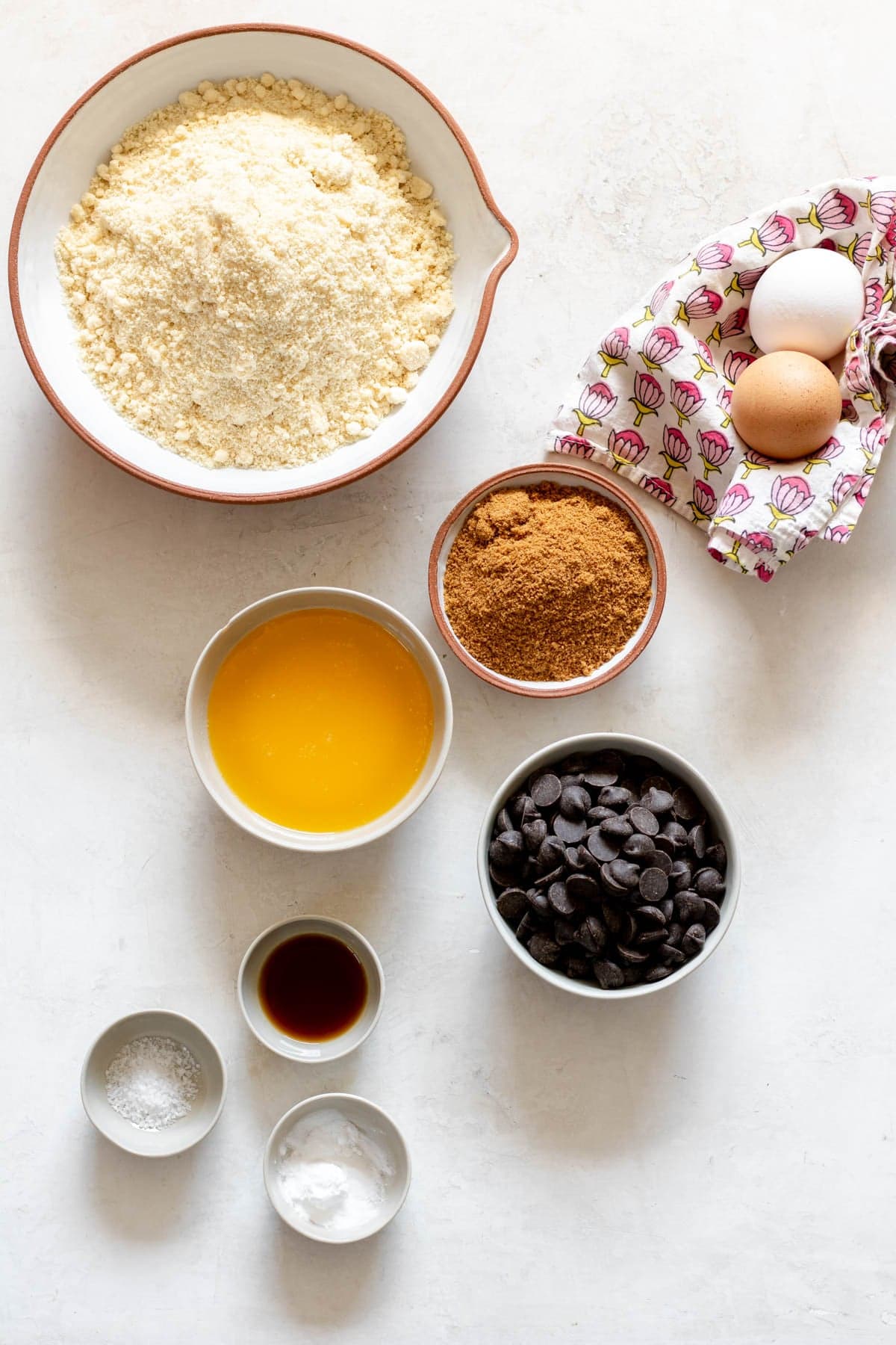 ingredients needed for gluten-free cookies