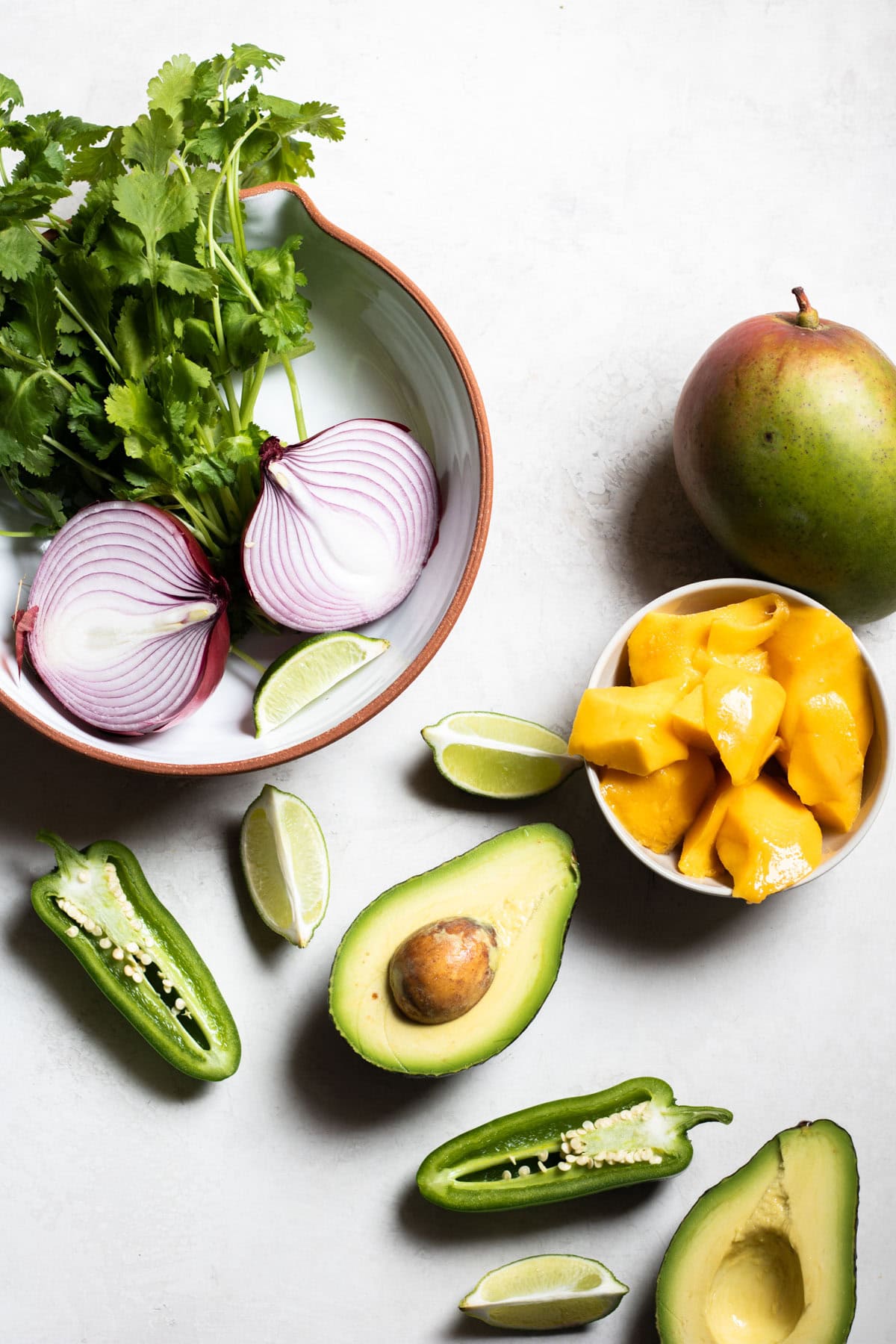 ingredients for salsa