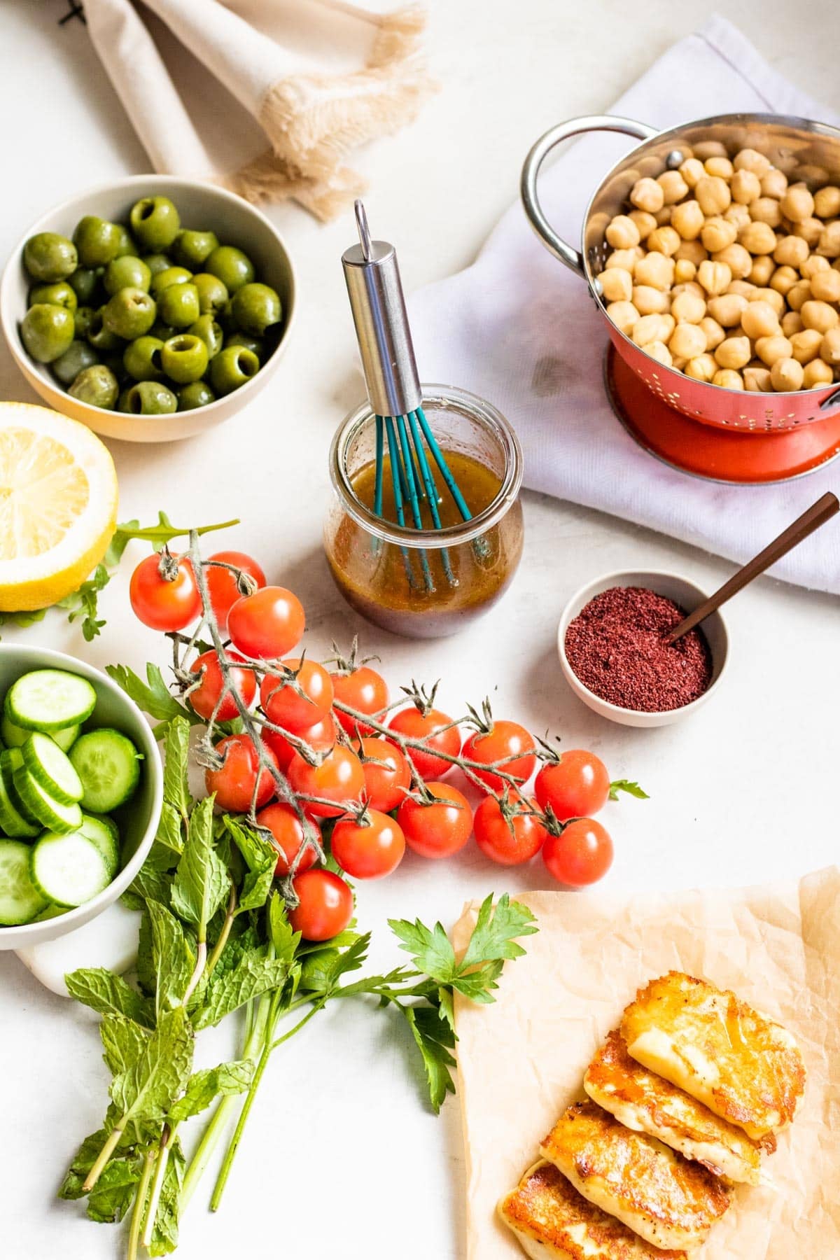 ingredients needed for salad