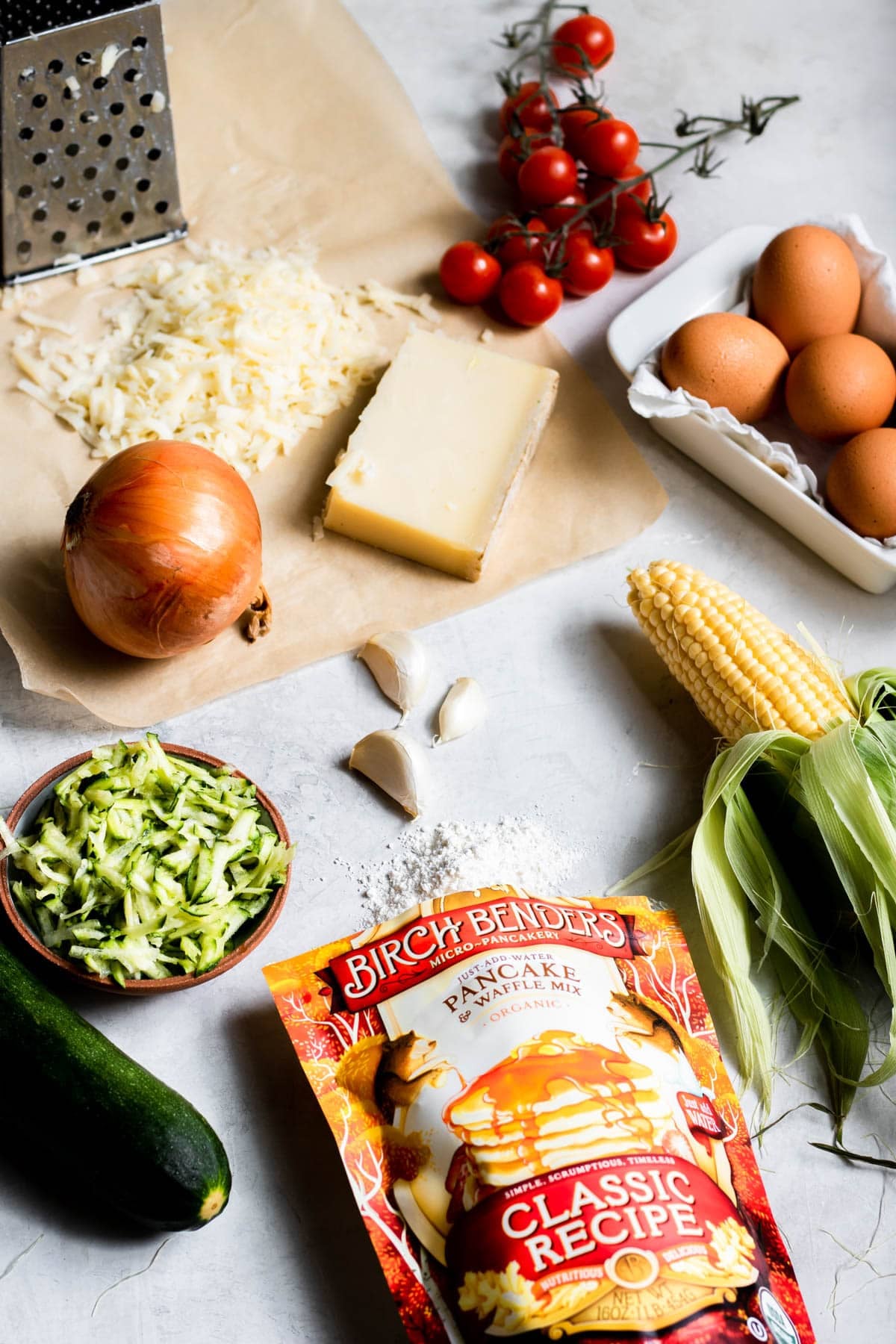ingredients needed for zucchini pie