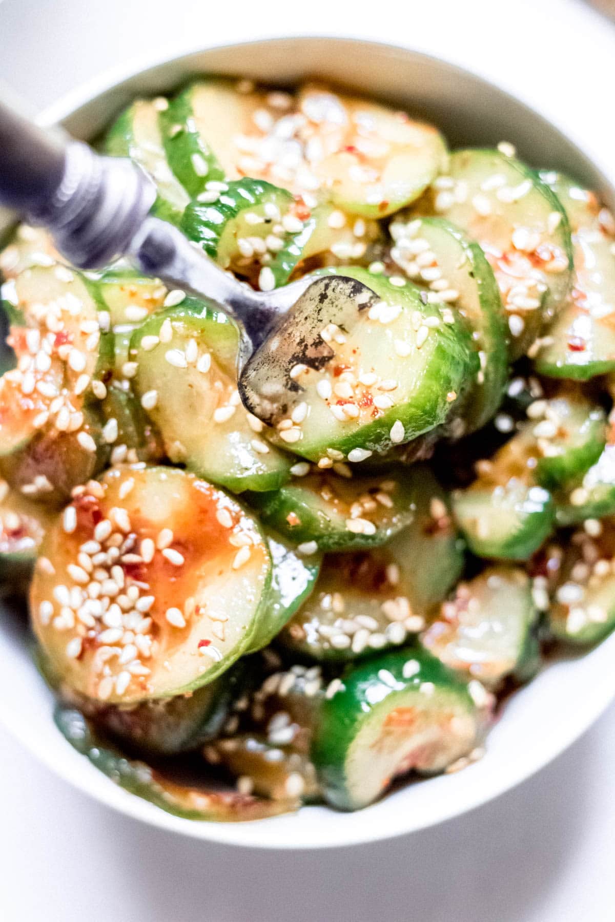 spicy cucumber salad