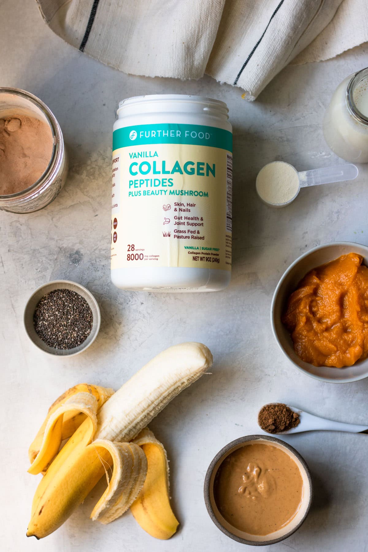 ingredients needed for smoothie