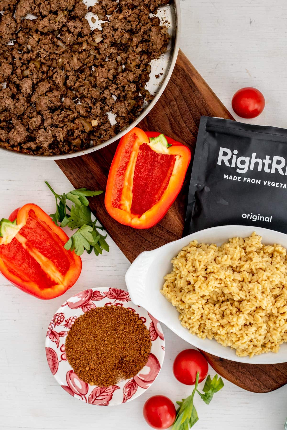 ingredients needed for stuffed peppers
