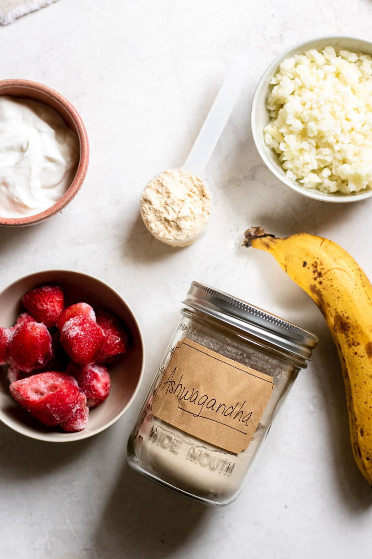 ingredients needed for adaptogen smoothie