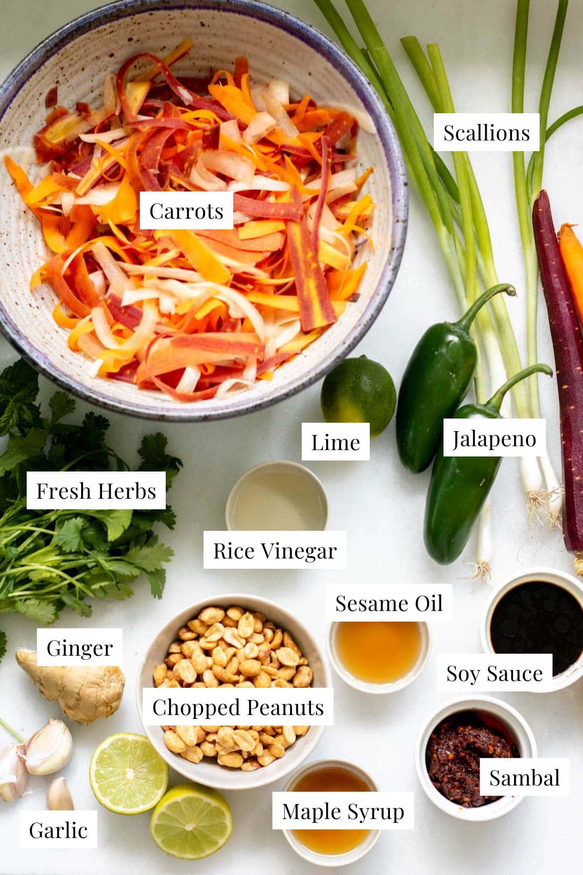 ingredients needed for salad