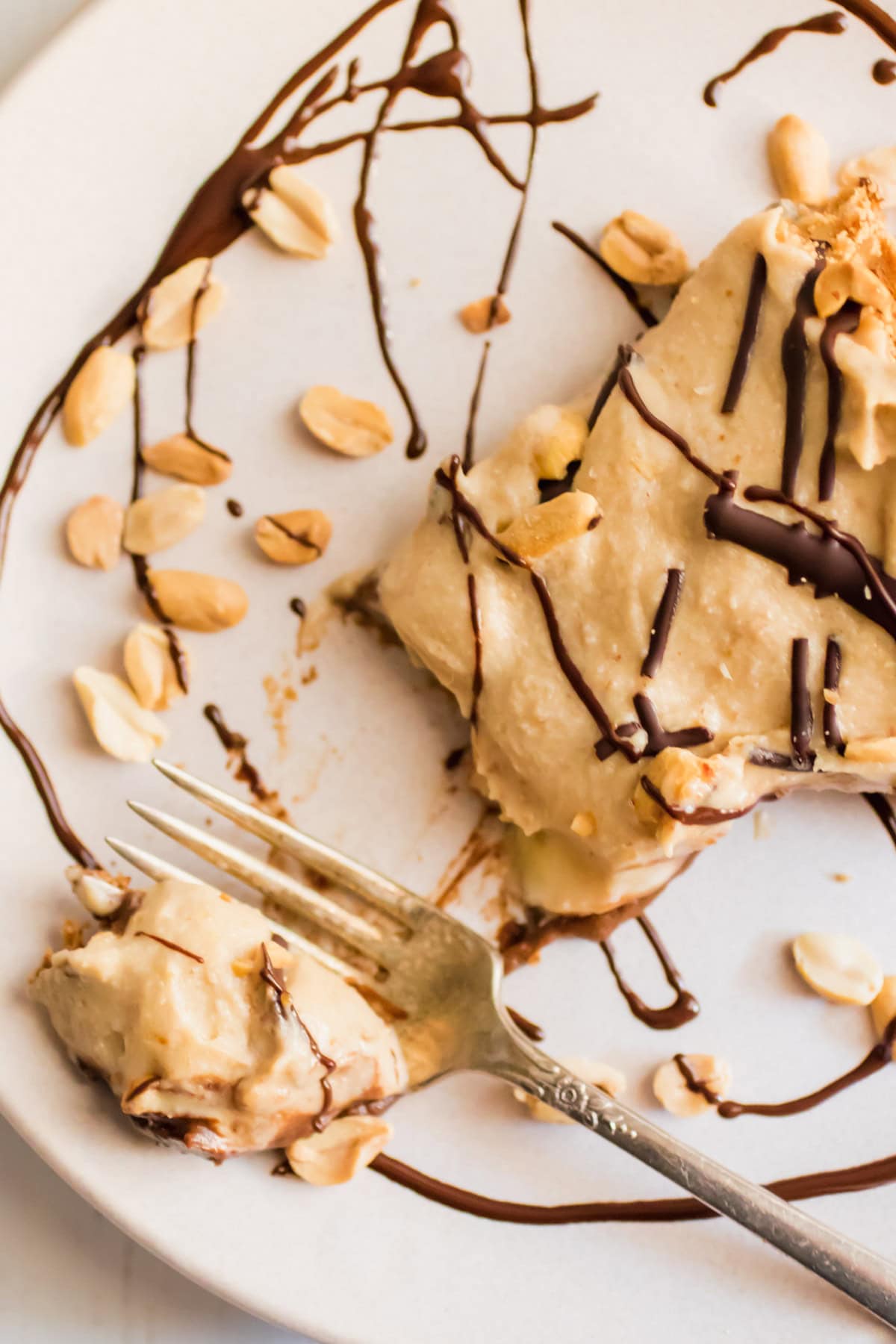 a forkful of pie