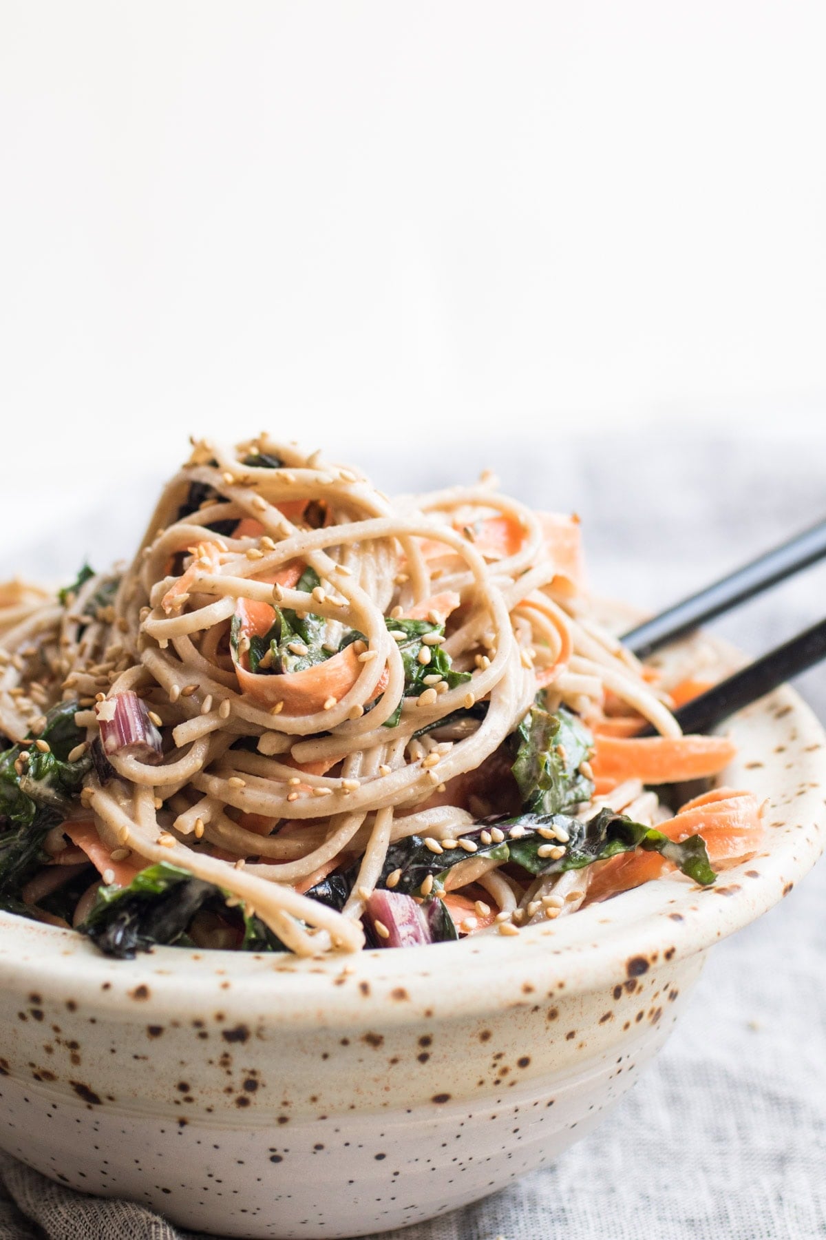 Soba Noodles with Tahini