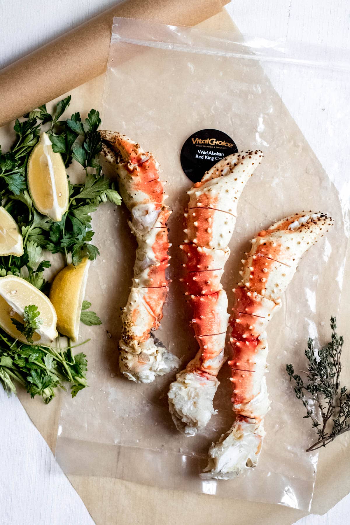 Steamed Crab Legs