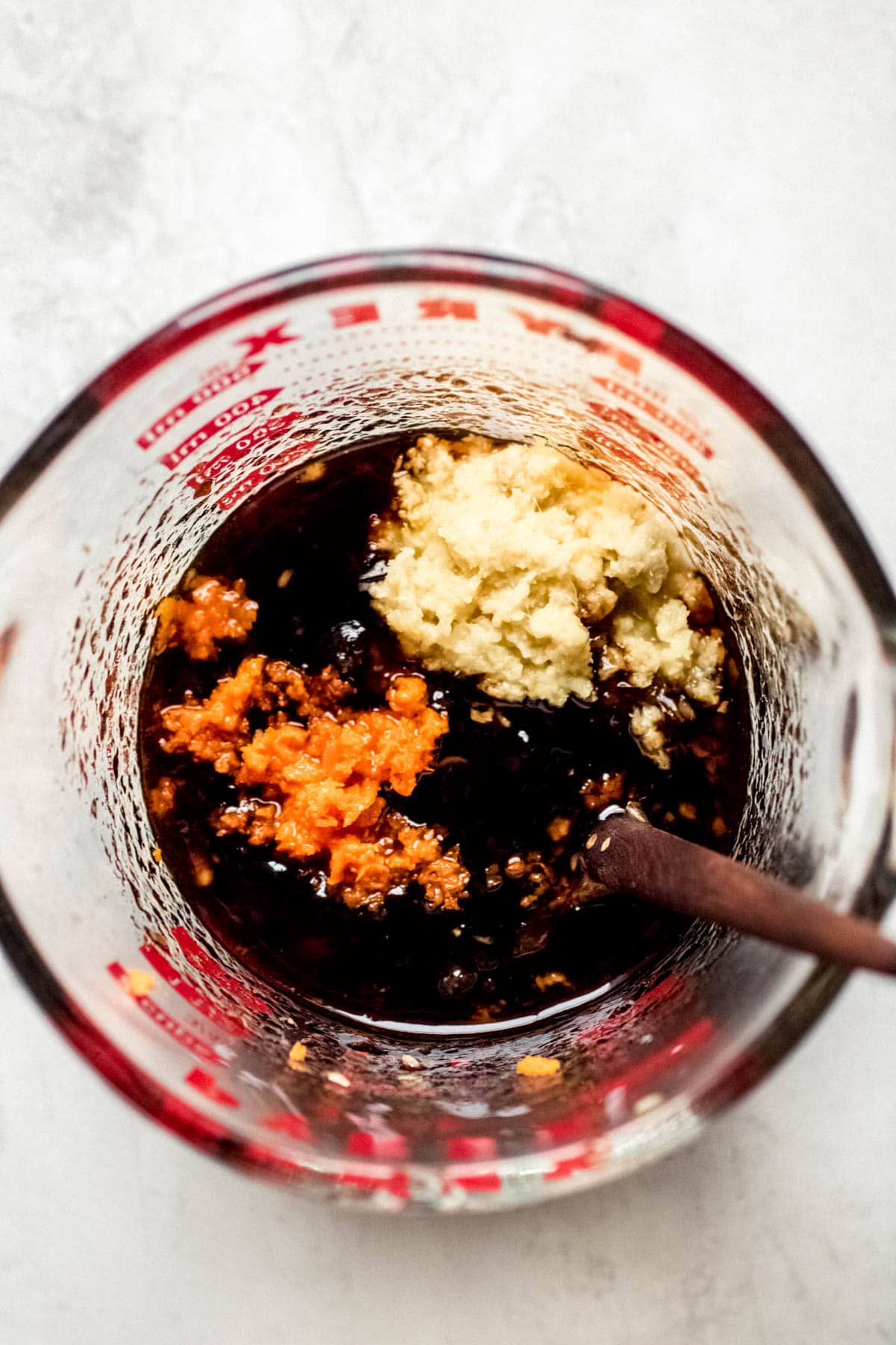 Apricot Ginger sauce ingredients
