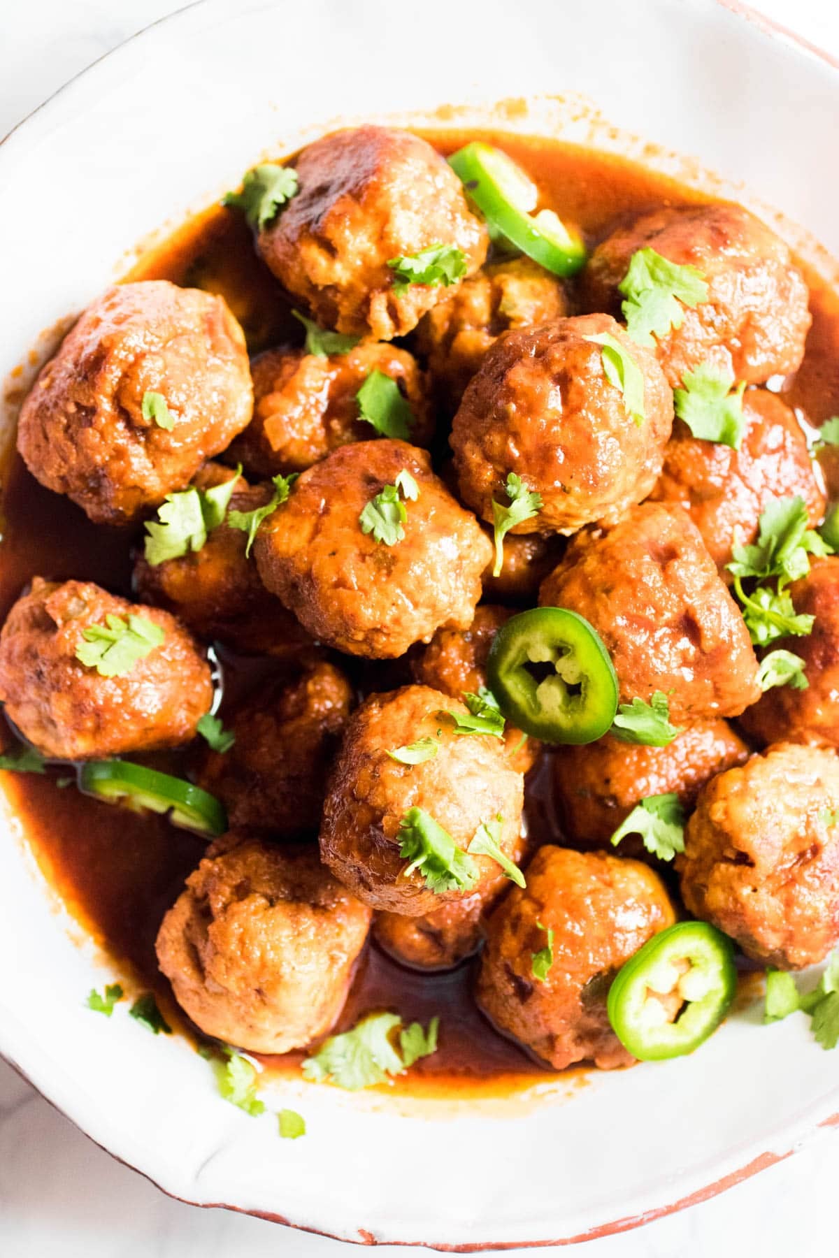 instant pot bbq turkey meatballs