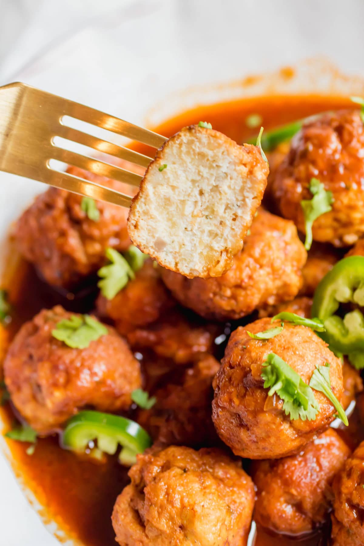 Spicy Turkey Meatballs