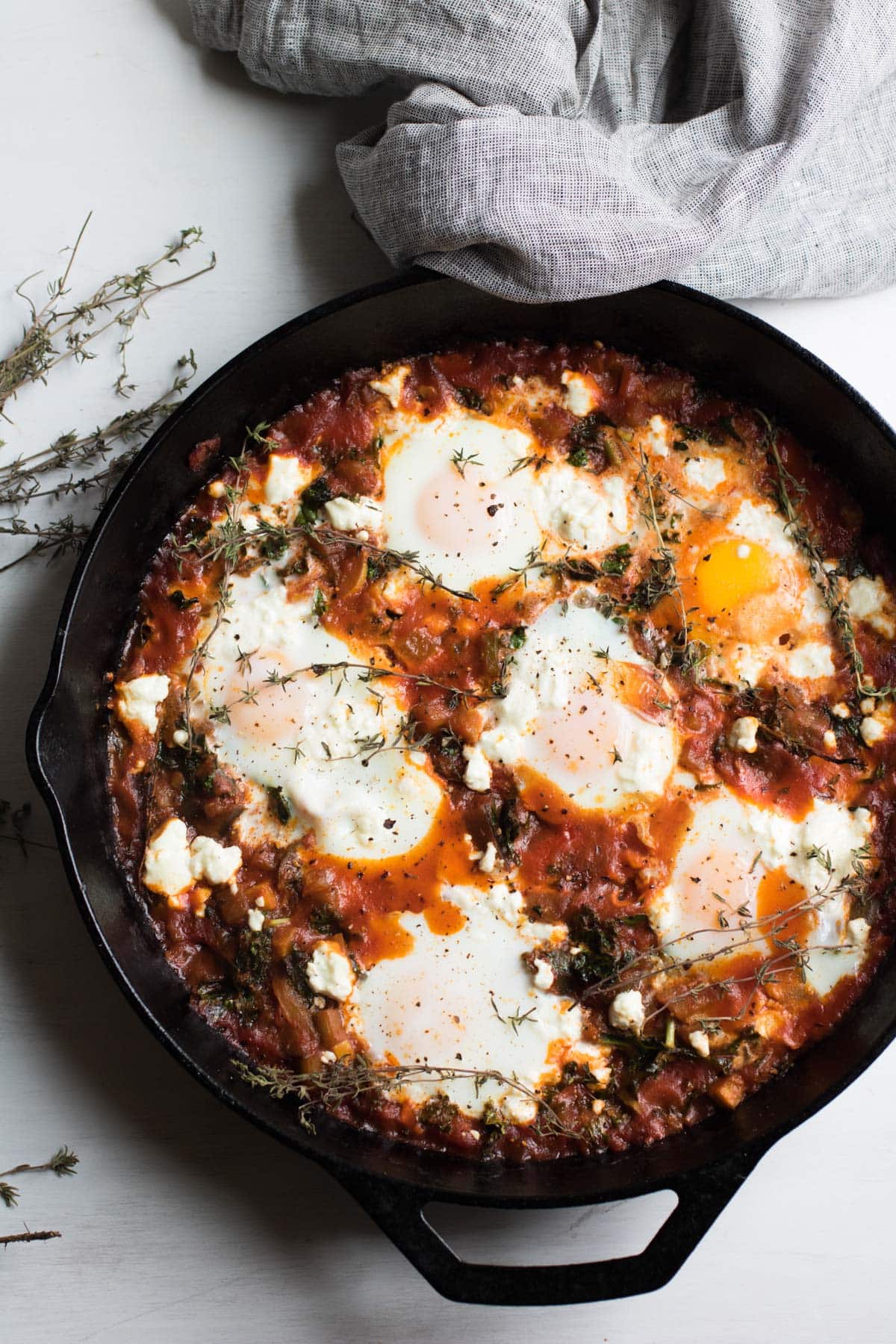 Shakshuka with Kale