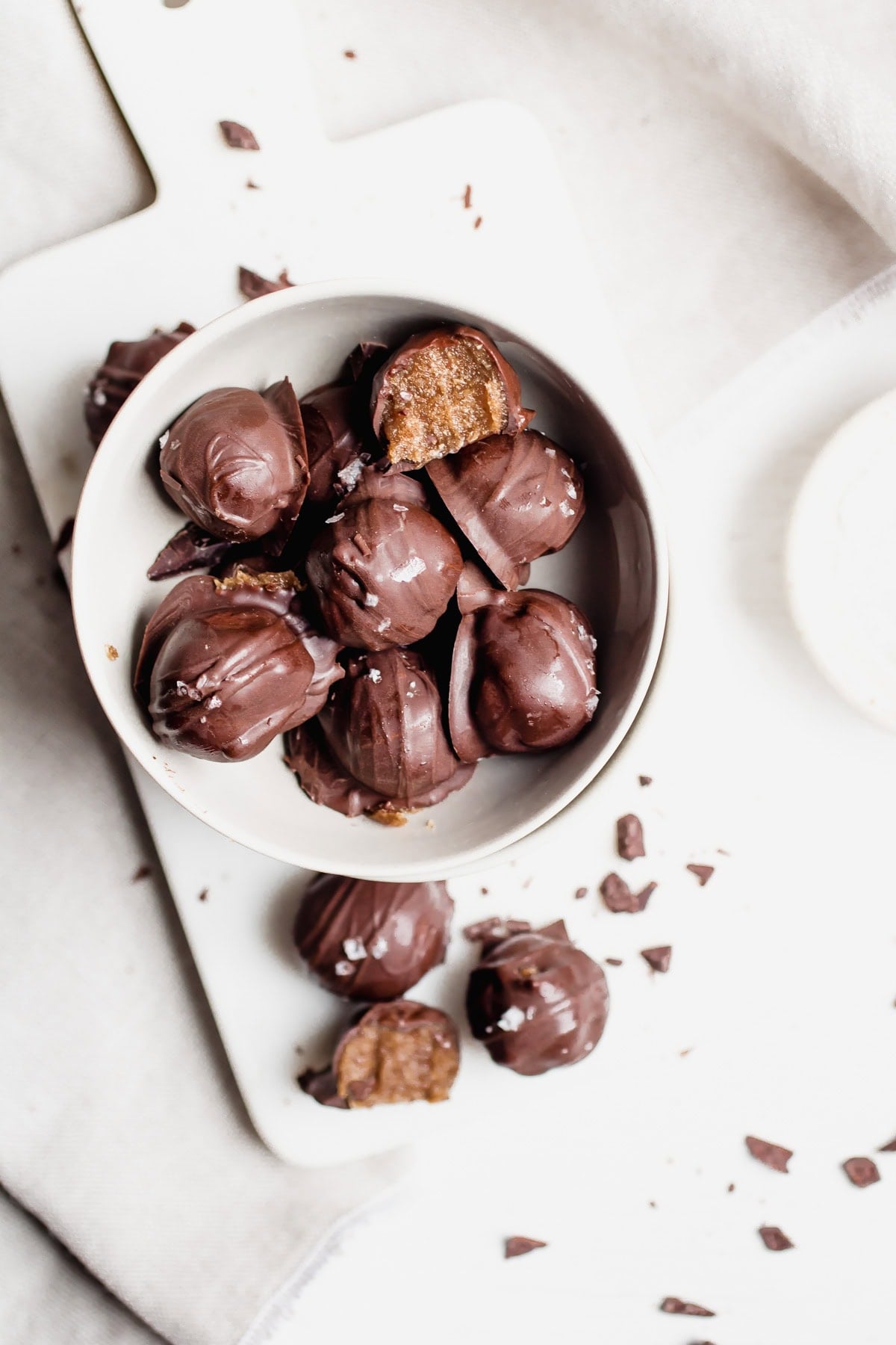 Tahini Date Truffles