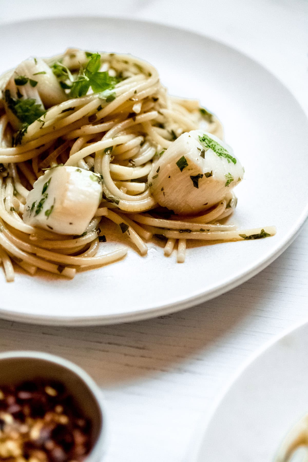 pasta on a plate