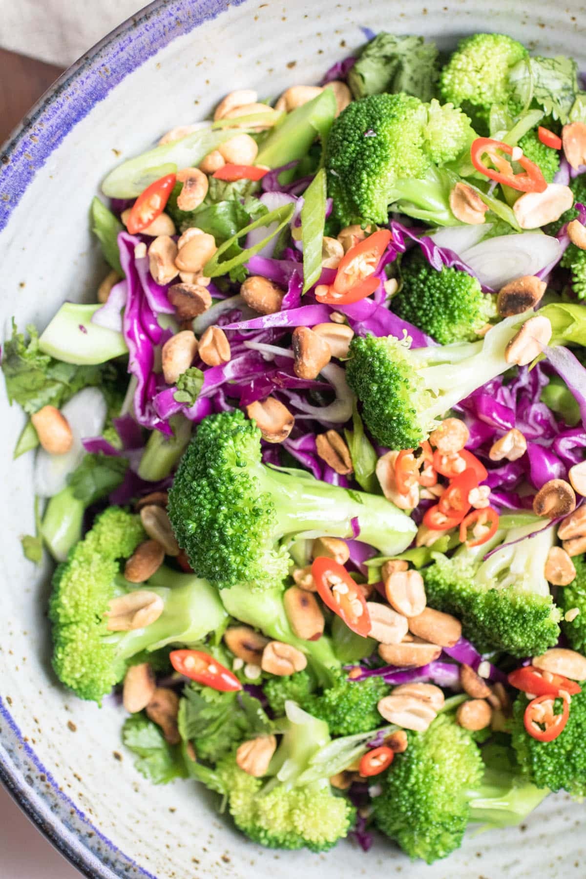 chopped vegetables in a bowl