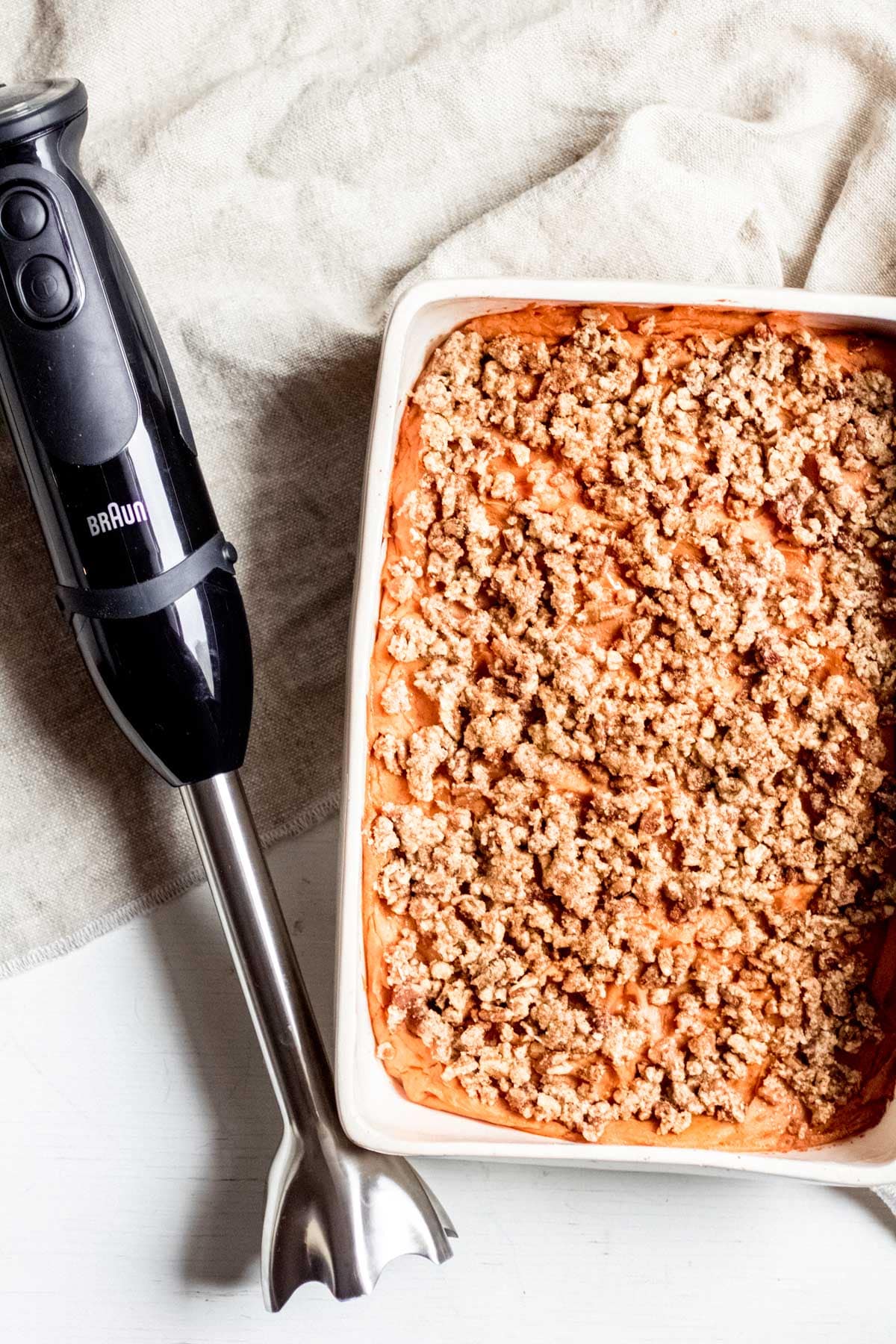 Healthy Sweet Potato Casserole, Paleo