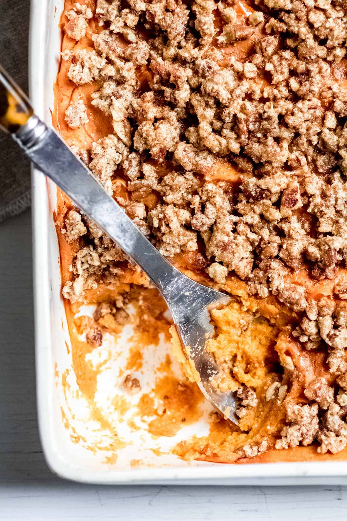 Healthy Sweet Potato Casserole, Paleo