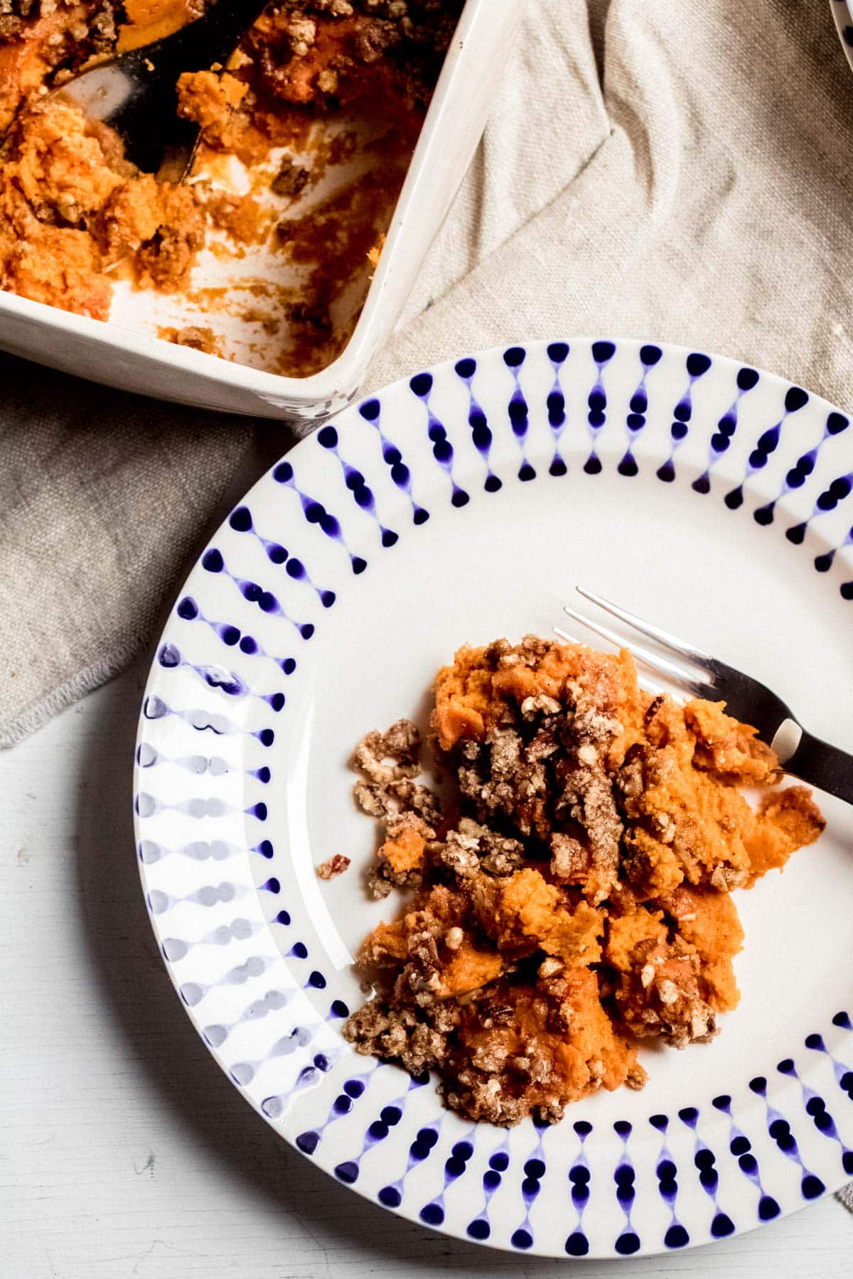 Healthy Sweet Potato Casserole, Paleo