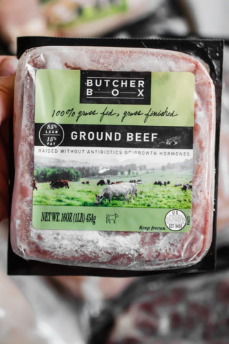 In this Butcher Box review, I am sharing my perspective as a nutritionist and answering the questions; Is grass-fed meat really better for you? What are the benefits of sourcing meat from Butcher Box? and is Butcher Box worth it?