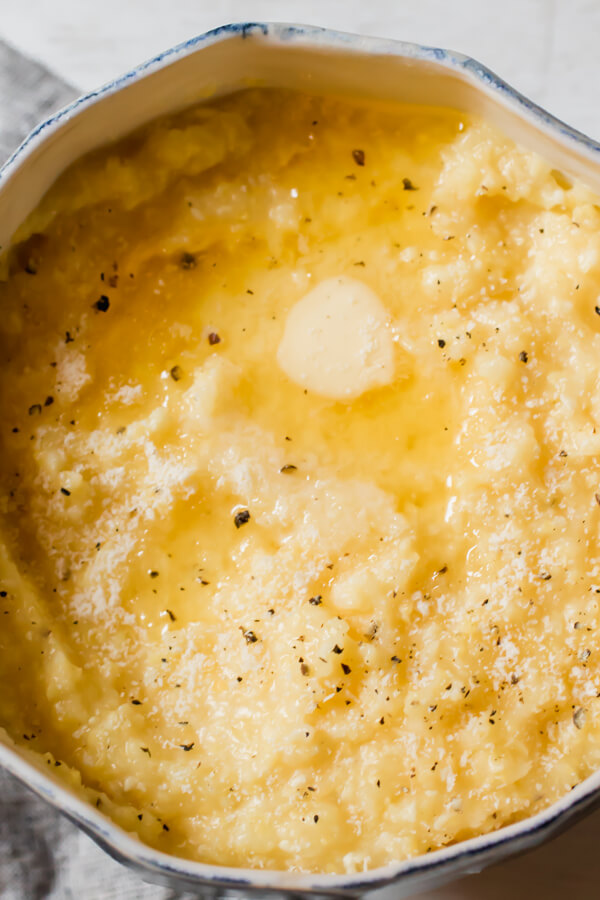 Easy Creamy Polenta In The Instant Pot Abra S Kitchen