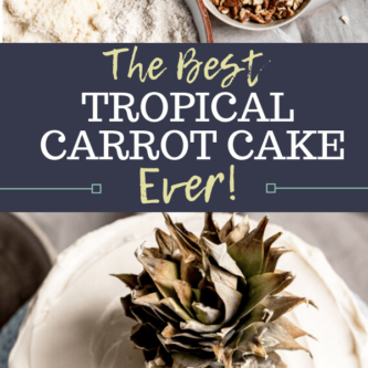 Gluten Free Tropical Carrot Cake