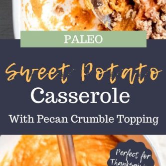 Healthy Sweet Potato Casserole