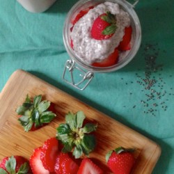 Strawberry Chia Pudding Pot