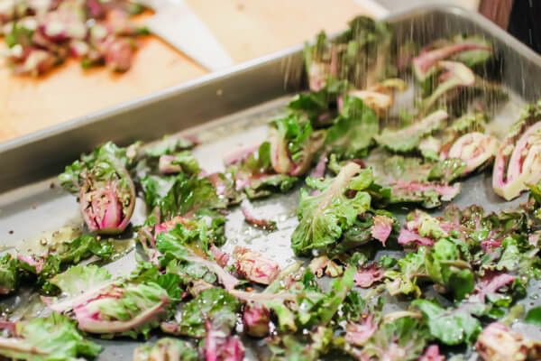 Simple Roasted Kale Sprouts are a flavorful addition to your table. This simple roasted recipe is packed with vitamins and key nutrients for a tasty dish that steals the show at any meal!