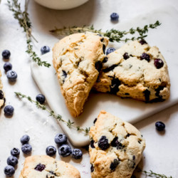 Sour Cream Blueberry Scones Gluten Free