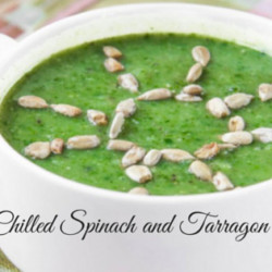 Chilled Spinach Tarragon Soup