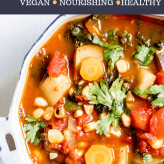 The BEST Vegetable Soup Recipe